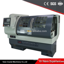 Flat Bed CNC Metal Turning Lathe Machine With Live Tool 380V For Metal CK6136A--2